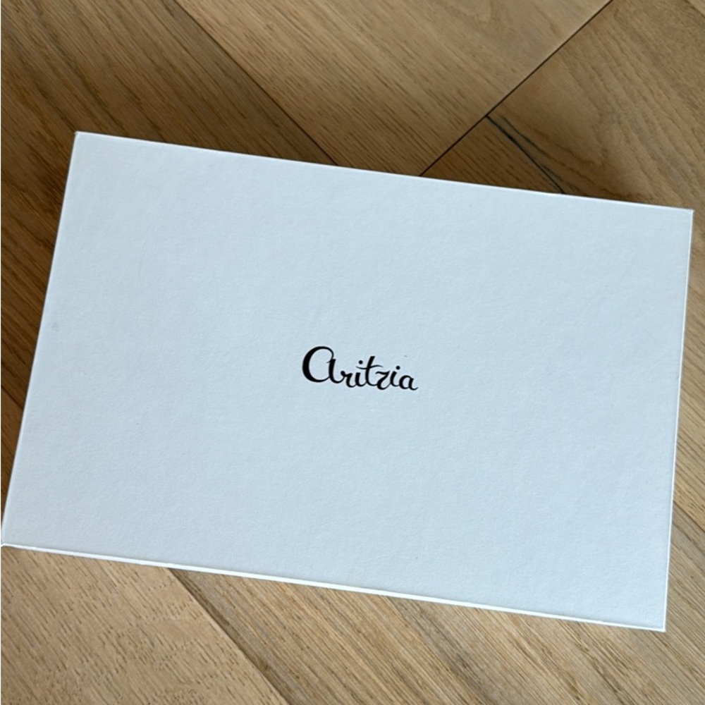 Aritzia Auxiliary Black Clutch with Gift Box